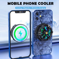 Semiconductor Mobile Phone Cooler cket Portable Magnetic 15W Wireless Charging Heat Sink For Android Phone Accessories