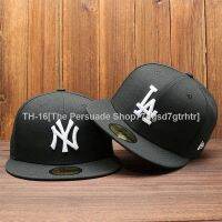 ▨❒ 2022NewMlb mens flat brim cap Tide brand hat totally closed Ny baseball women ACJC