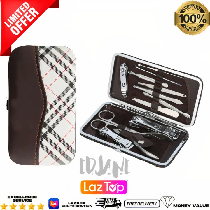 12pcs set Stainless Steel Manicure Pedicure nail cutter set , Nail