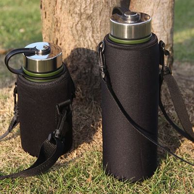 Portable Outdoor Sports Water Bottle Carrier Insulated Cup Cover Bag Holder Outdoor Sports Bottle Juice Lemon Portable Kettle