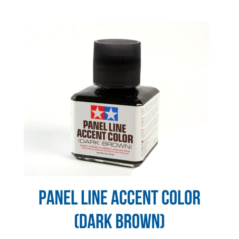 Tamiya - Panel Line Accent Color Dark Brown (40ml) –