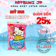 Mì nui Hello Kitty, mì nui ăn dặm cho bé nội địa Nhật 120g Date T6.26
