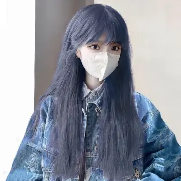 Blue hotsell wig lazada