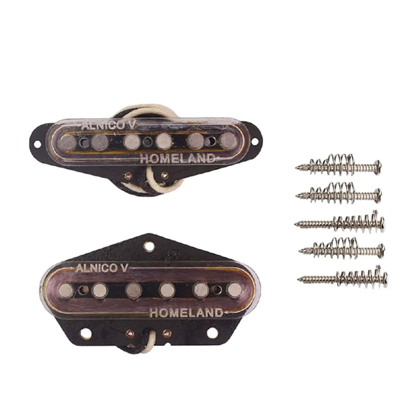HOMELAND Guitar Bridge Neck Set Magnetic Humbucker Pickup for Fender  Telecaster Accessories | Lazada Singapore