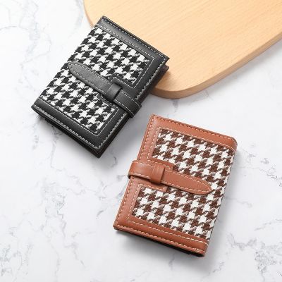 Organ Card Case RFID Anti-theft Lady Card Holder Men Card Case Multifunctional Hasp Small ID Business Credit Wallet