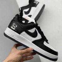 New HOT 【Original】 ΝΙΚΕ Classic A F 1 Low Fashion Comfortable Sports Sneakers Breathable Fashion MenS and WomenS Skateboard Shoes Black and White Panda {Free Shipping} {Free Shipping}