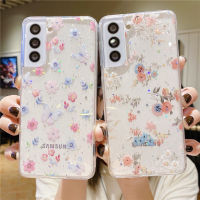 CrashStar เคสโทรศัพท์นิ่มโปร่งใสดอกไม้เรซินสังเคราะห์สำหรับ VIVO Y17 Y15 Y12 Y11 Y20 Y20i Y12S Y30 Y31 Y50 Y21 Y91C เคสใส่โทรศัพท์ Y93 Y33s Y30i แฟชั่นใสกรอบ