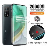 Matte Anti-fingerprint Hydrogel Film For Xiaomi Mi 10T Pro 5G Screen Protector Xiomi 10 T Mi10 Mi10t 10tpro Not Protective Glass Vacuum Cleaners Acces