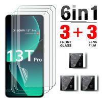 ฟิล์มไฮโดรเจลติดกล้อง6in1 2in1 4in1สำหรับ Xiaomi 13T โปรจอปกป้องสำหรับ Xiaomi 13T Xiaomi 13T Pro 2023ตัวป้องกันฟิล์มเลนส์ไม่ฟิล์มแก้ว