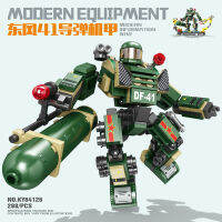 ProudNada Toys ตัวต่อเลโก้ เลโก้ หุ่นยนต์ KAZI MODERN EQUIPMENT 270-288 PCS KY84126-33