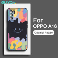 Guyon ซิลิโคนเหลว A54S A16E A16S A16 OPPO เคสนิ่มลายดีไซน์ใหม่ดั้งเดิม