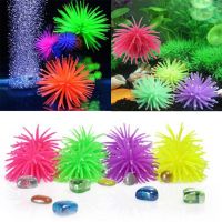 Simulation Coral Plant Ornaments Home Aquarium Fish Tank Luminous Decorations Living Jellyfish Pet Underwater Decoration