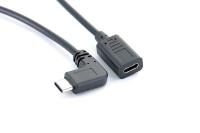 USB-C USB 3.1 Type C Male to Female Extension Data Cable for Tablet Cell Phone