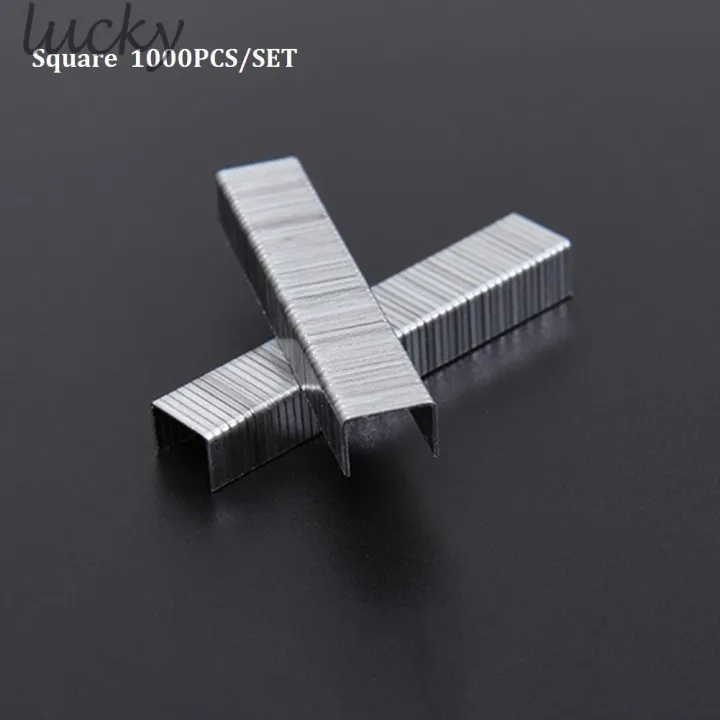 Staples Set 1000Pc Home 8mm 10mm Gardening 12mm Heavy Duty Silver Ideal