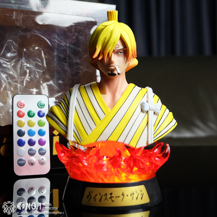 ซันจิ-sanji-ครึ่งตัว-พร้อมระบบไฟ-led-16-cm-ลูกค้าทุกคนมีส่วนลดสูงสุด-200-บาท-กดรับ-code-ได้เลยครับ