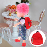 VORCOOL Doll Mini Backpack Decorative Doll Schoolbag Doll Polyester Backpack Decor