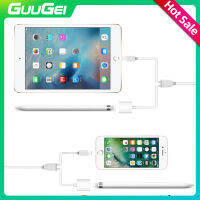 GUUGEI 2 In 1 USB เครื่องชาร์จ USB สำหรับสายชาร์จกับ A-P-Ple อะแดปเตอร์ดินสอสายไอโอเอสสำหรับ I-Phone I-Pad ดินสอมืออาชีพ