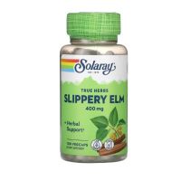 Solaray, Slippery Elm 400 mg 100 VegCaps