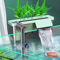 Mini Aquarium Fish Tank Waterfall Hang On External Oxygen Pump Water Filter High-performance Filter Provide Supplies