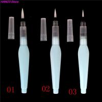 ปากกาเจลแปรงกวาดน้ำเครื่องเขียนเติมได้3ขนาดสำหรับน้ำวาดสีทาสีปากกาวาดภาพชุดเครื่องเขียนออฟฟิศ