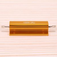 Gold Aluminum Clad Power Resistor Resistance 100W