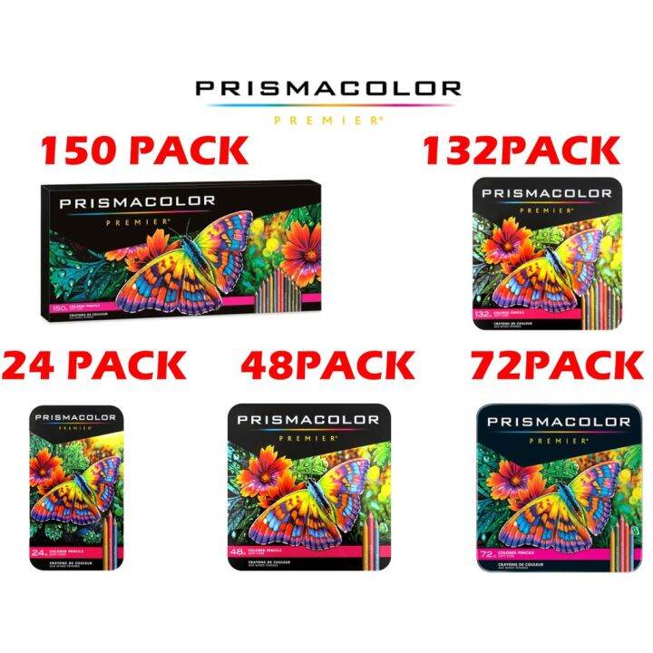 Prismacolor 24,48,72,132,150 Pack Prismacolor Premier Colored Pencils