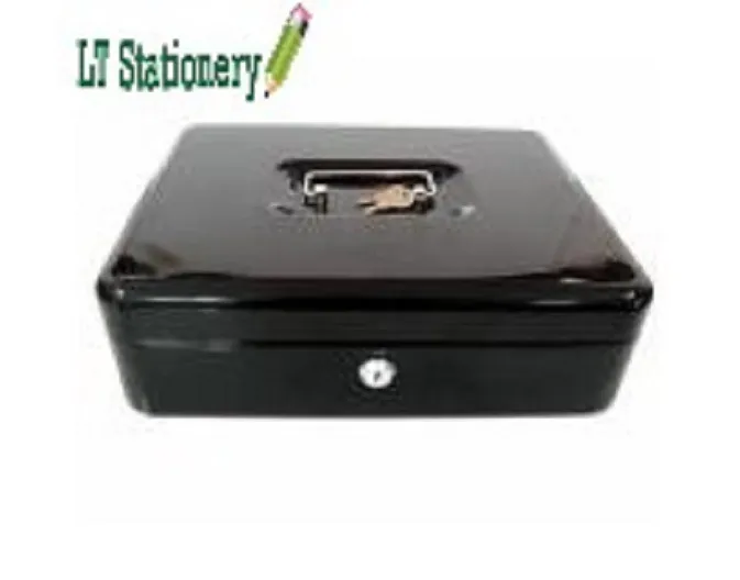 Metal Petty Cash Box with Handle 30x24x9cm Lazada PH