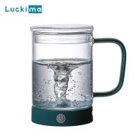 【hot】☄¤ New USB Rechargeable Stirring Magnetic Glass Resistant Cup Electric Mixing Cups