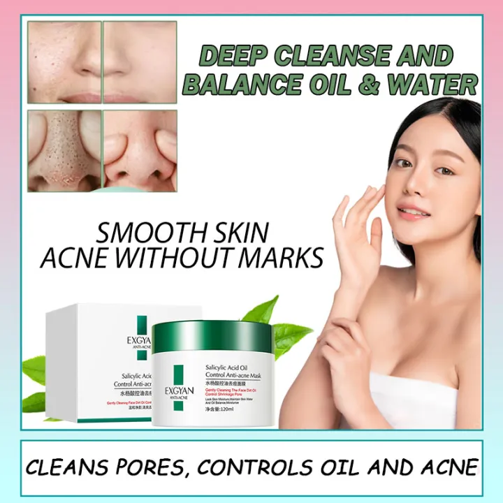 Salicylic Acid Facial Mask Esssential Facial Mask Moisturizing Women Facial  Mask Skin Care Oil-controlling Shrinkage
