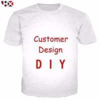 № 2081 HX DIY ที่กำหนดเองส่วนบุคคล 3D พิมพ์เสื้อยืด