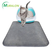 Cat Litter Mat Waterproof Double Layer LitterTrapping couverture chat cats blanket Clean Pad Products For Cats Accessories