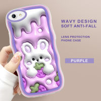 เคส Hpcase สำหรับ OPPO A7 A71 A77 A76 A74 A77 5G A78 5G A83 A9 A92 2020 A93 2020 A95 A94 A96 5G การ์ตูนขยายเคสโทรศัพท์กระต่ายนิ่มแฟชั่นเคสป้องกันกล้องคลุมทั้งหมดคลื่นกันกระแทก