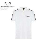 AX Armani Exchange เสื้อโปโลผู้ชาย รุ่น AX 6RZFLD ZJYCZ1116 - สีขาว