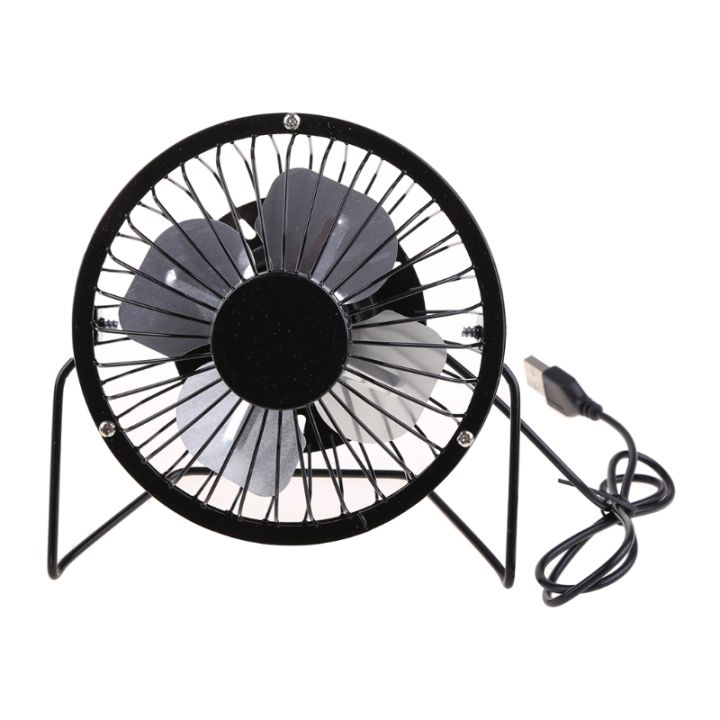 103E New USB Desk Fan Metal Mute Office Home Car Travel Personal Mini Table Portable Outdoor Fan 4" and 6" Optional Hot