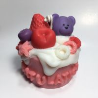 Mimi Cake Bear Cake 02 เทียนหอม เค้กหมีน้อยขมหวาน เทียนหอม น้ำหอม ของขวัญ