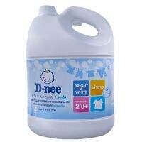 ฺBabiesCare ผลิตภัณฑ์ซักผ้าเด็กดีนี่ D-nee กลิ่น Bright &amp; White ไบร์ทแอนด์ไวท์ 2800/3000 ml