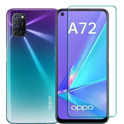 （SPOT EXPRESS）สำหรับ OPPO A72กระจกเทมเปอร์ป้องกัน72 2020 6.5 Quot; ฟิล์มปกป้องหน้าจอ