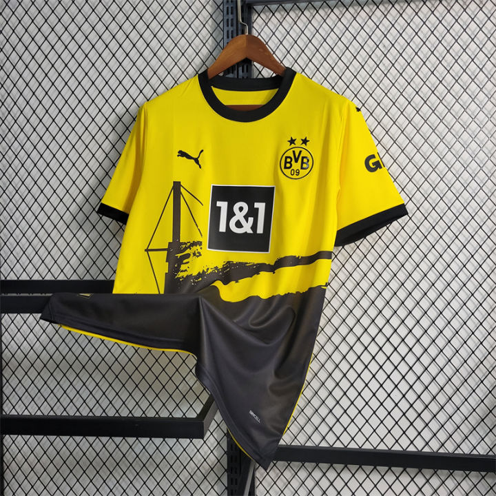 BVB Home Jersey 23/24 Football Kit 2023 2024 Soccer Team Shirt Lazada