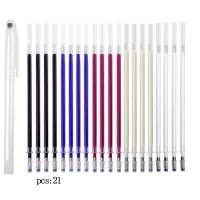 【YD】 20Pcs Temperature Disappearing Fabric Refill Pens Set Erasable Purpose Sewing Accessories