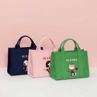 COD DSFGERERERER Korea Dongdaemun New Style Snoopy Cute Canvas Bag Casual Versatile One-Shoulder Messenger Large Capacity Handbag