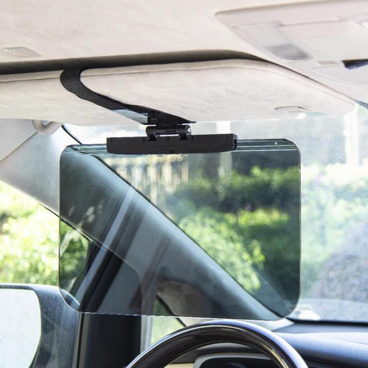 Black Anti Glare Windshield Car Visor Extender SunShade Blocker Accessories