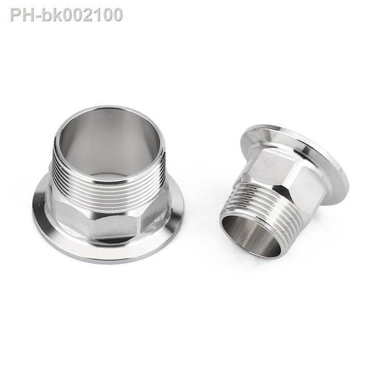 BSPT 1/2 3/4 1 1-1/4 1-1/2 2 Stainless Steel 304 Sanitary Hexagon Male ...