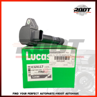 LUCAS คอยล์จุดระเบิด HONDA CIVIC 2001-2005 Dimension 1.7L เครื่อง D17A2 เบอร์ ICG9117