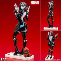 Figure ฟิกเกอร์ Bishoujo จากหนังดังและการ์ตูน Marvel Comics Universe Deadpool มาร์เวลคอมิกส์ เดดพูล นักสู้พันธุ์เกรียน Domino Neena Thurman โดมิโน นีน่า เธอร์แมน โดมิโน่ 1/7 แม่ม่ายดำ เทพีแห่งโชค Ver Anime Hobby โมเดล ตุ๊กตา อนิเมะ การ์ตูน มังงะ ของขวัญ