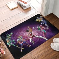 Bath Non-Slip Carpet Saint Seiya Anime Living Room Mat Entrance Door Doormat Floor Decor Rug