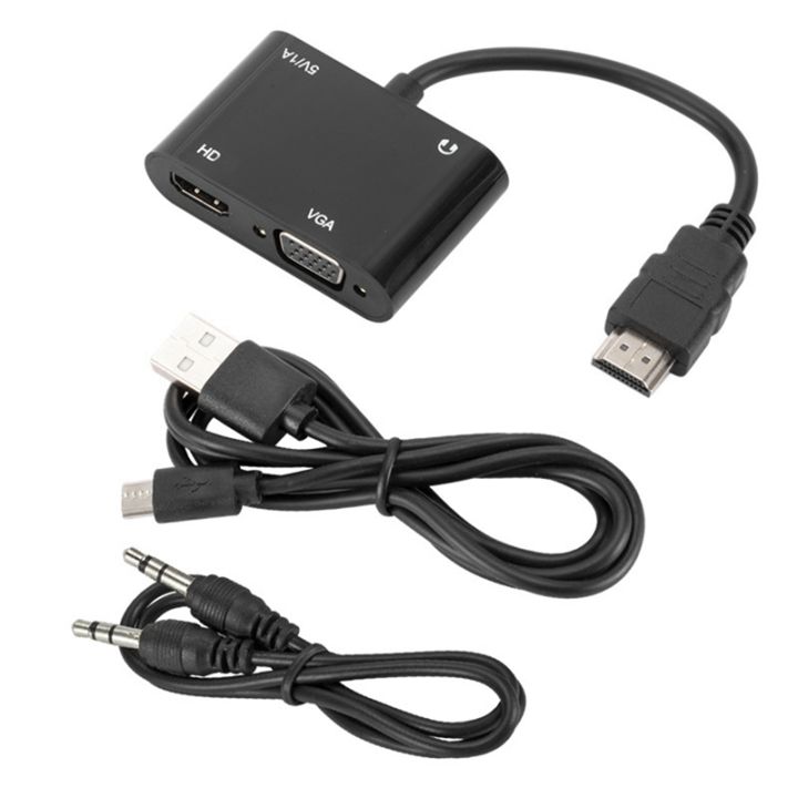 audio-cable-1080p-1-in-1-out-hd-to-vga-hd-converter-computer-projection-to-tv-adapter-for-hd-products-connecting-vga-products