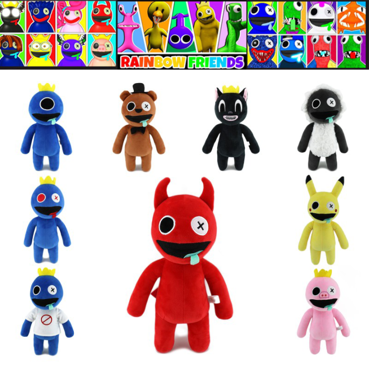 Roblox Rainbow Friends Chapter 2 Demon Doll Plush Toy Stuffed