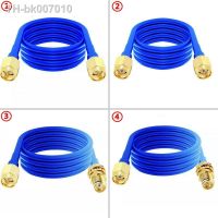 ◊✾✱  RG402 RG 402 Coaxial Cable SMA To SMA Male Female Connector RPSMA To RPSMA High Frequency Semi Flexible Fast Delivery Brass RF