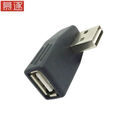 Left/right/below/above angle 90 degree USB 2.0 A Male Female Adapter Connecter for Laptop PC Durability and Stable Performance