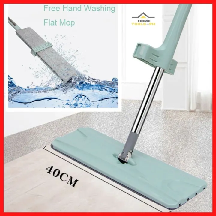 3in1Self Squeezed Mop Map Smart 360 degrees Mop bathroom Super Durable ...